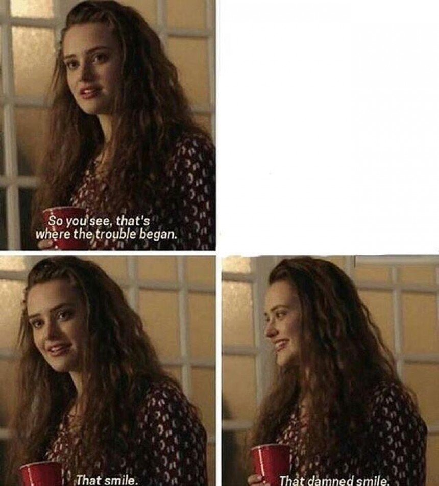 That Damn Smile Video Meme Template