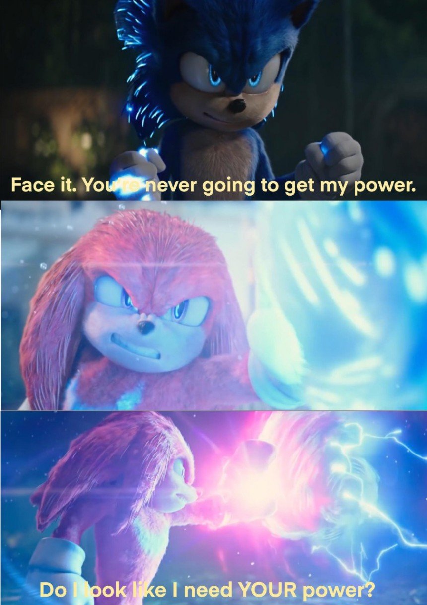 Sonic and Knuckles Meme Template